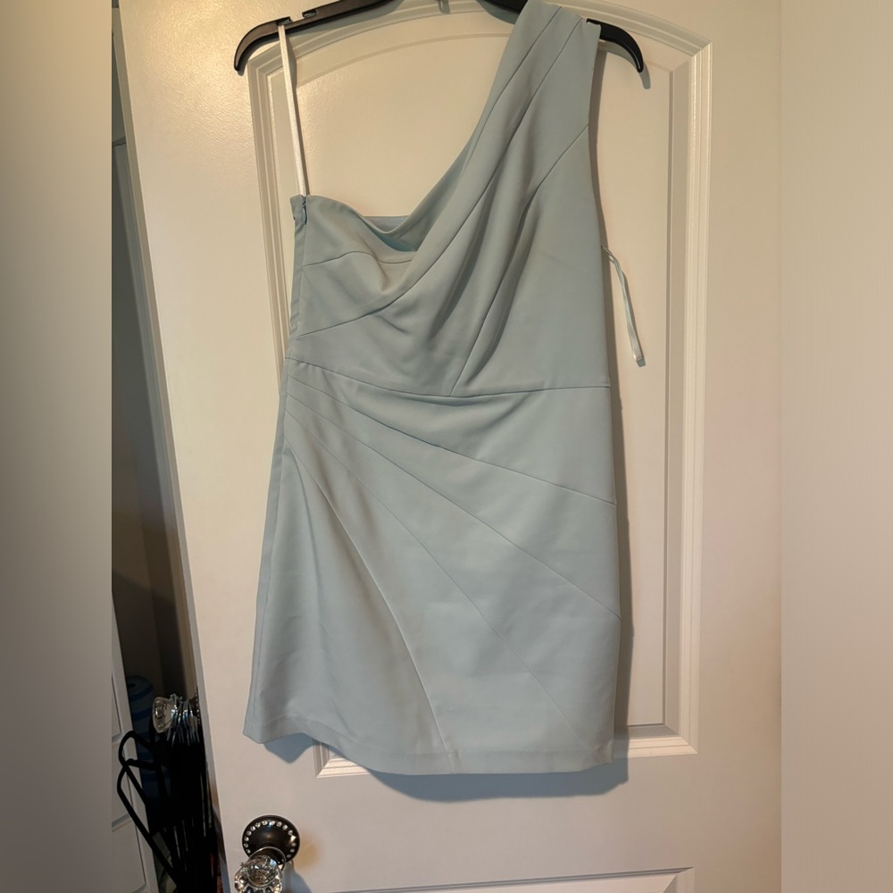 Revolve Light Blue Mini Dress